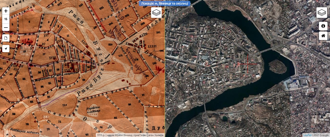 Новини Вінниці - фото з Як змінювалася Вінниця з 1796 по 1982 рік? Місто на історичних картах
