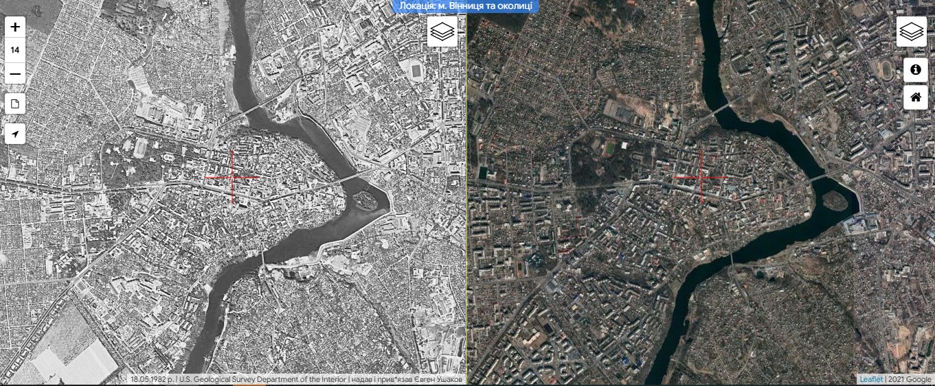 Новини Вінниці - фото з Як змінювалася Вінниця з 1796 по 1982 рік? Місто на історичних картах