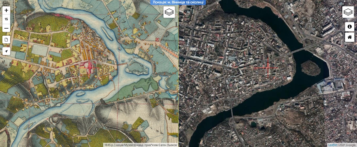 Новини Вінниці - фото з Як змінювалася Вінниця з 1796 по 1982 рік? Місто на історичних картах