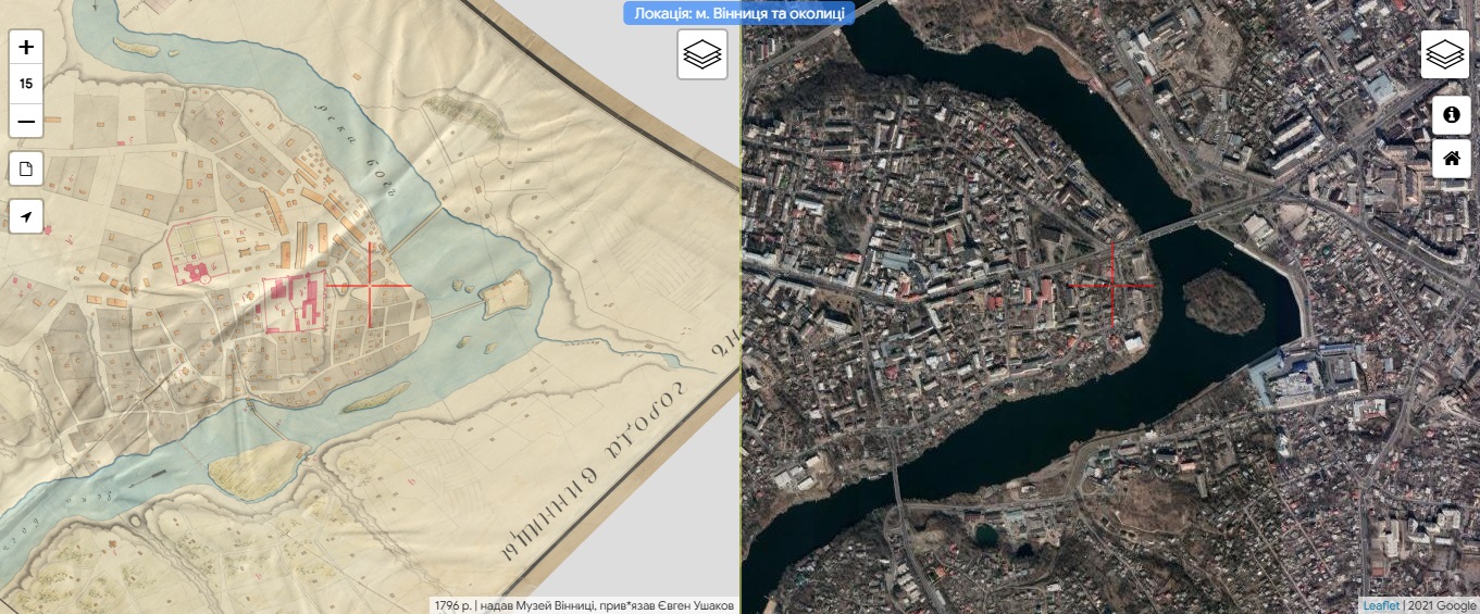 Новини Вінниці - фото з Як змінювалася Вінниця з 1796 по 1982 рік? Місто на історичних картах