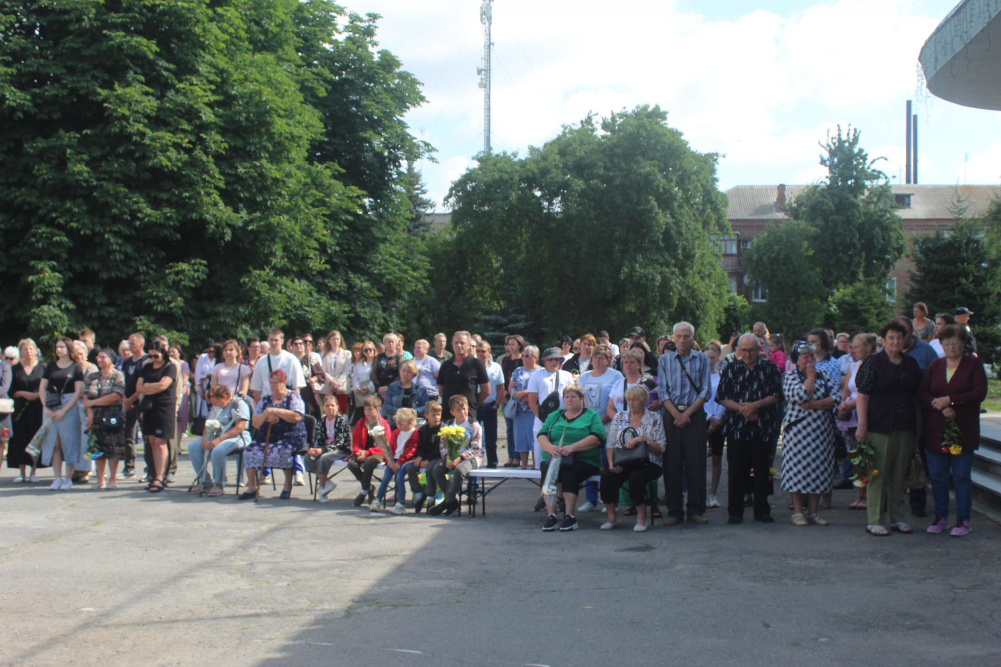 Новини Козятина - фото з У День нашого міста відкрили оновлену Алею пам’яті