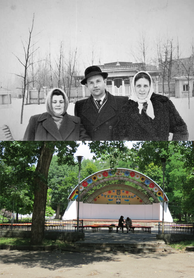 Новини Тернополя - фото з Якою була сцена у парку ім. Шевченка: відтворили фото з одного ракурсу!