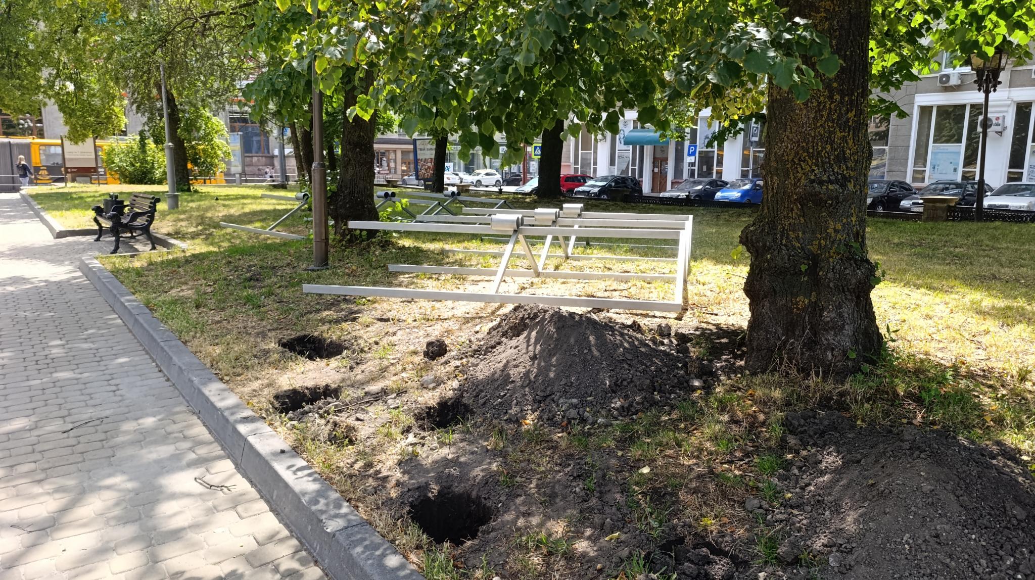 Новини Тернополя - фото з На бульварі Шевченка розширюють алею Героїв