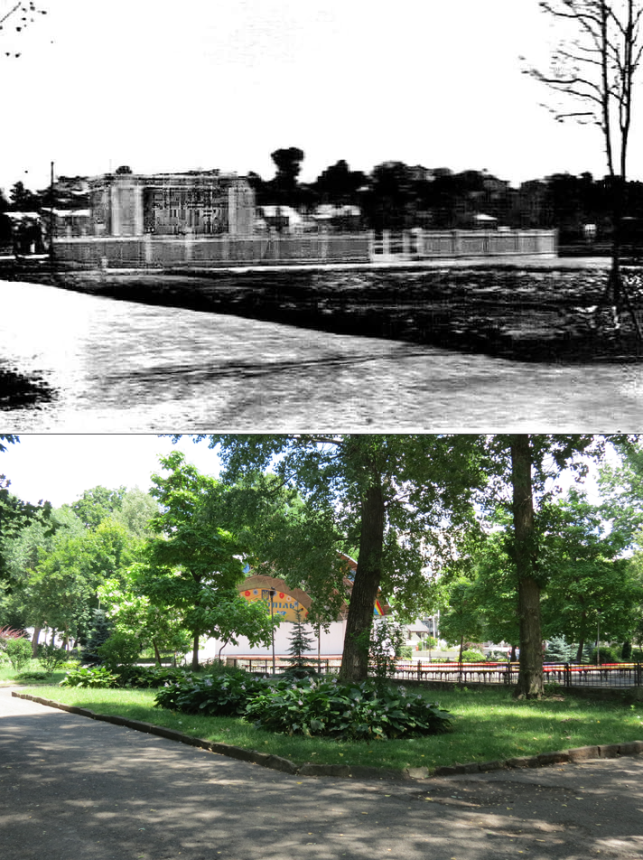 Новини Тернополя - фото з Якою була сцена у парку ім. Шевченка: відтворили фото з одного ракурсу!