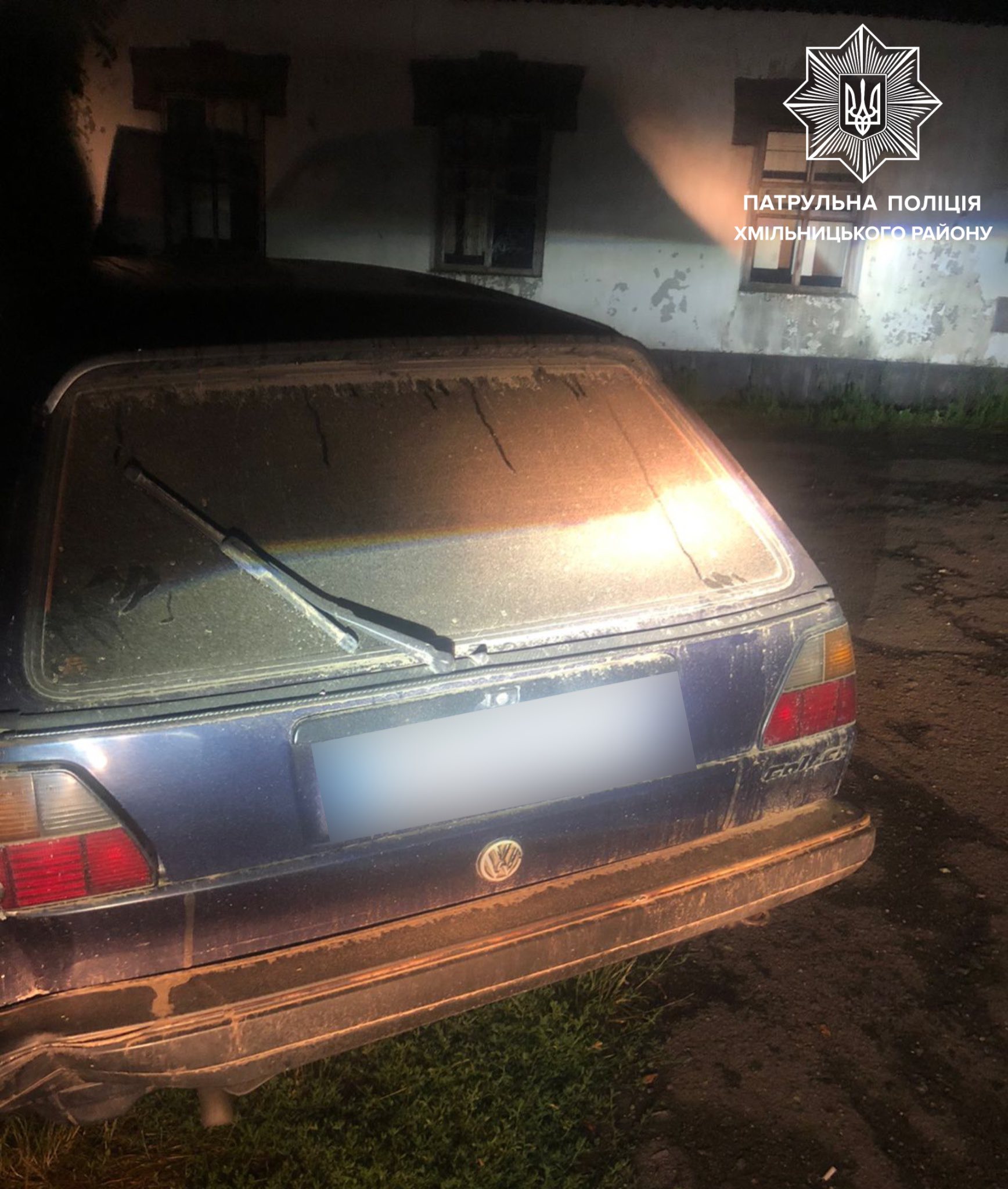 Новини Козятина - фото з У Сошанську водій вночі втікав від поліції. Його зупиняли з маячками та звуковими сигналами