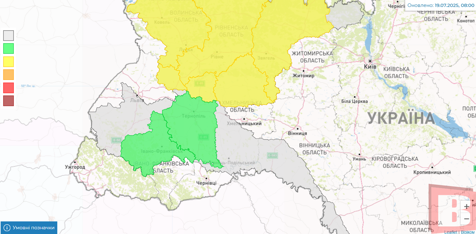 Новини Хмельницького - фото з На більшій частині Хмельниччини прогнозують підняття рівня води у річках