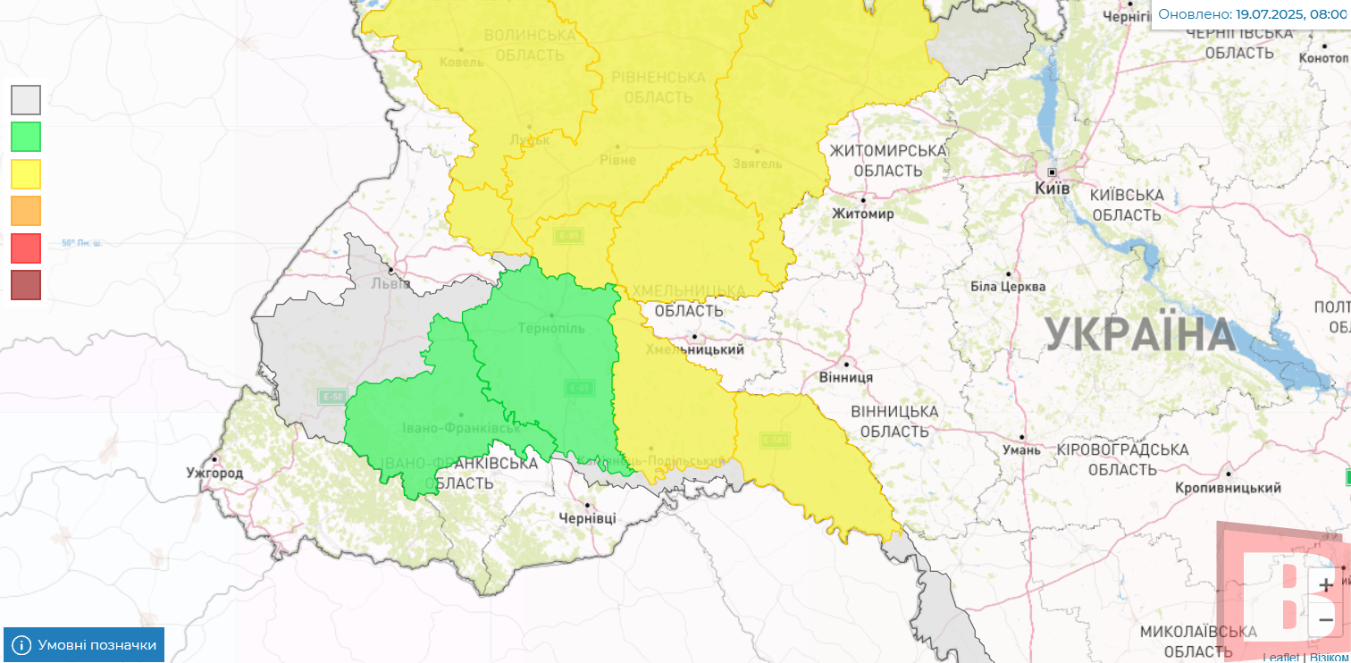 Новини Хмельницького - фото з На більшій частині Хмельниччини прогнозують підняття рівня води у річках