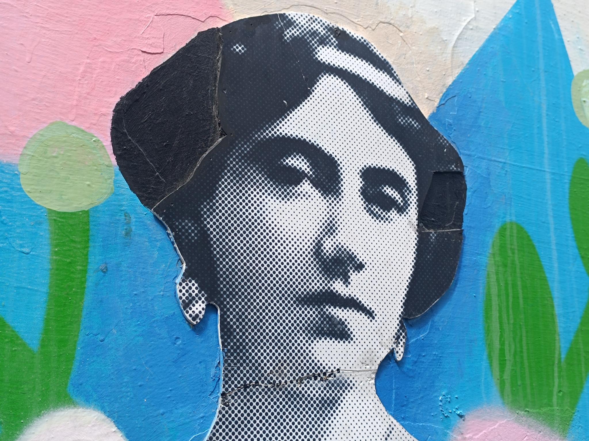 Новини Тернополя - фото з У центрі міста відновили мурал із Соломією Крушельницькою: який вигляд він має тепер