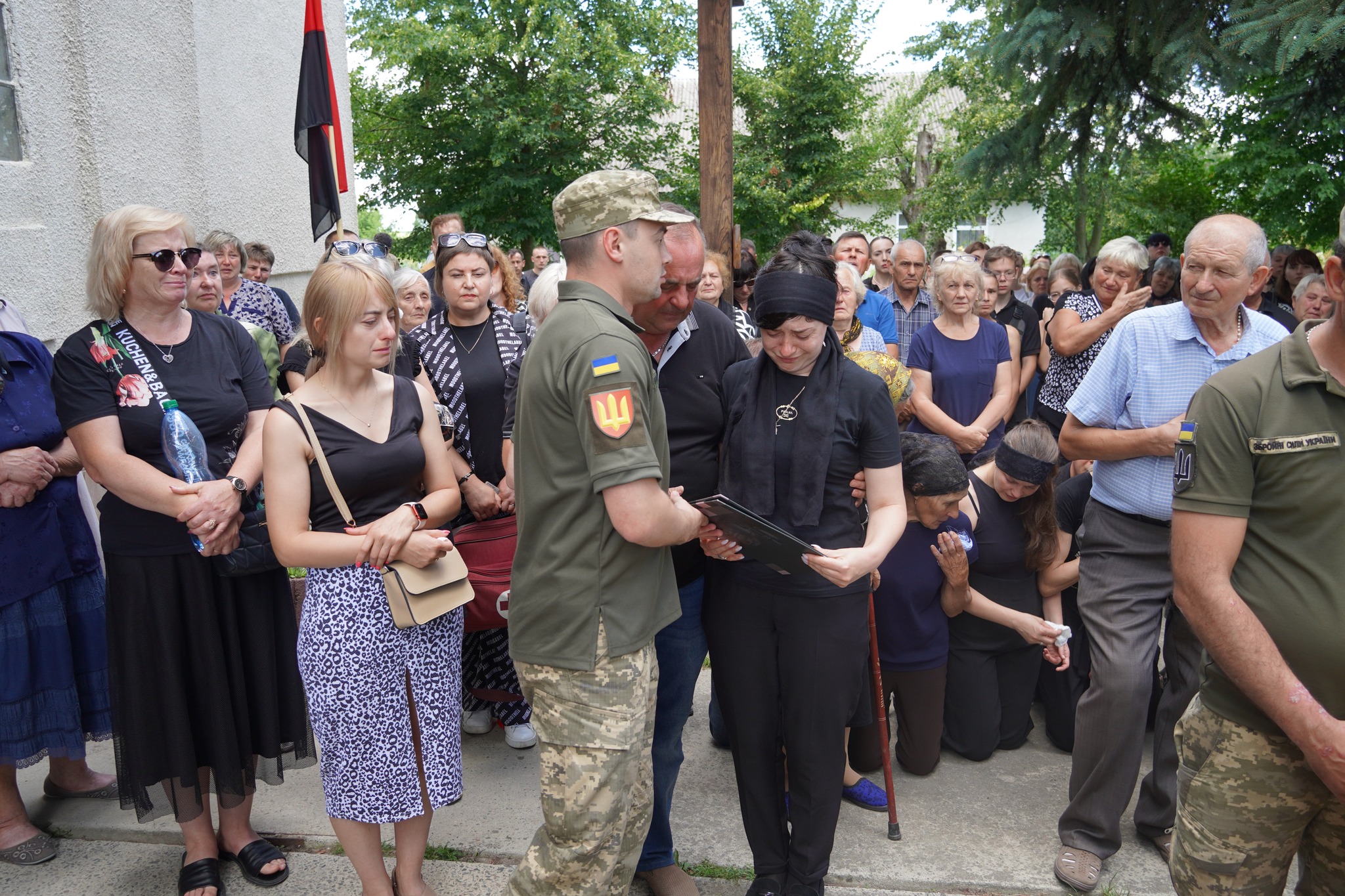 Новини Тернополя - фото з Байковецька громада попрощалась із полеглим воїном Олександром Яськом