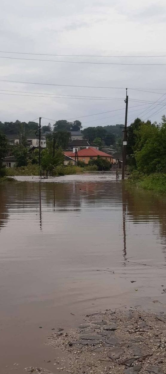 Новини Тернополя - фото з У хаті по пояс води та купа мулу: жителів Вишнівця накрила негода