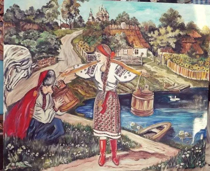 Новини Тернополя - фото з Гіпс, трохи натхнення та кольорів: Ірена Парніцька власноруч ліпить барельєфи на стінах