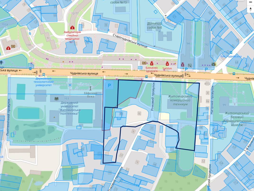 Новини Житомира - фото з Питання затвердження документації із землеустрою ділянки під ветеранський простір розглянуть на сесії міської ради