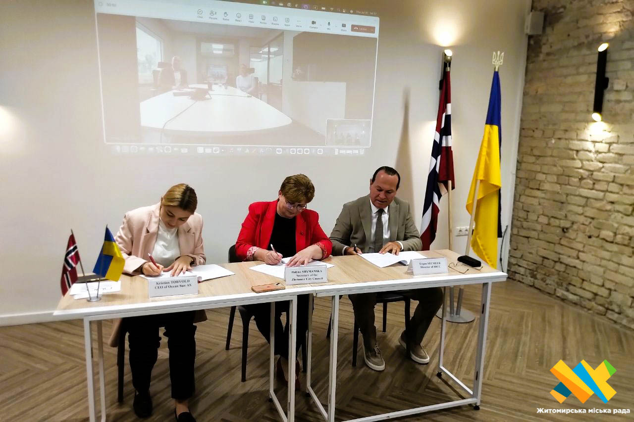 Новини Житомира - фото з Житомир дослідить можливість будівництва плавучої сонячної електростанції на річці Тетерів