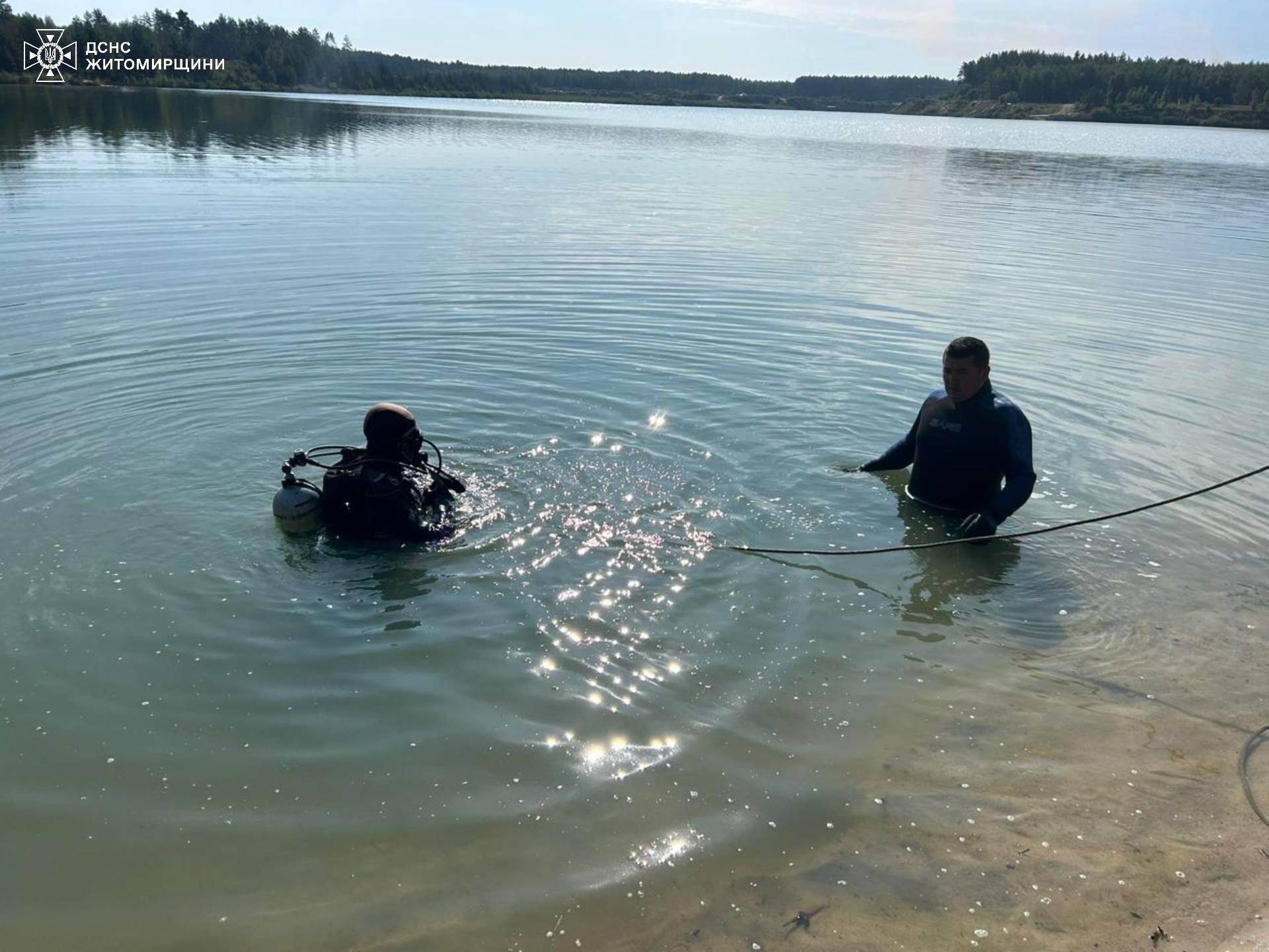 Новини Житомира - фото з Водолази дістали тіла двох людей з водойм