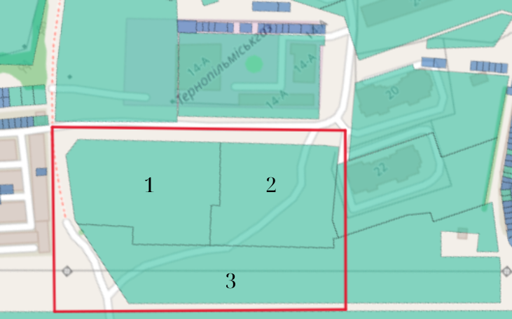 Новини Тернополя - фото з Перекрили проїзд з Гайової на Довженка. Тут планують будівництво багатоповерхівок