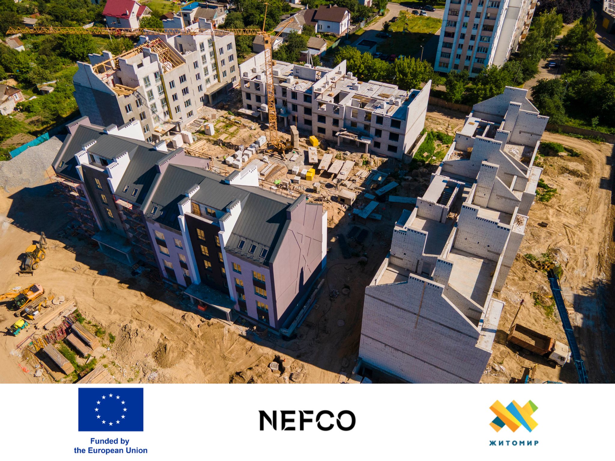 Новини Житомира - фото з Житло для ВПО у Житомирі: на якому етапі будівництво