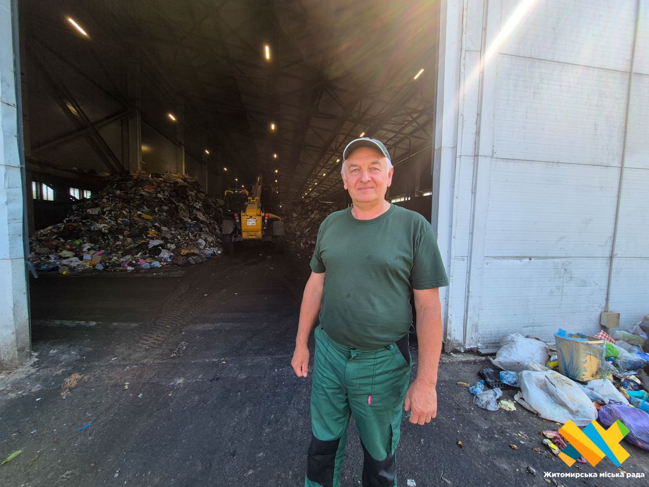 Новини Житомира - фото з З органіки — технічний ґрунт, з пластику й текстилю — SRF-паливо: про переробку відходів на сміттєпереробному у Житомирі