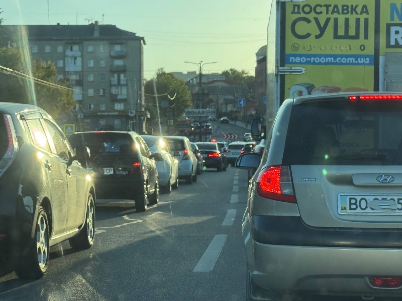 Новини Тернополя - фото з Збили пішохода біля «Маяка». Рух ускладнений