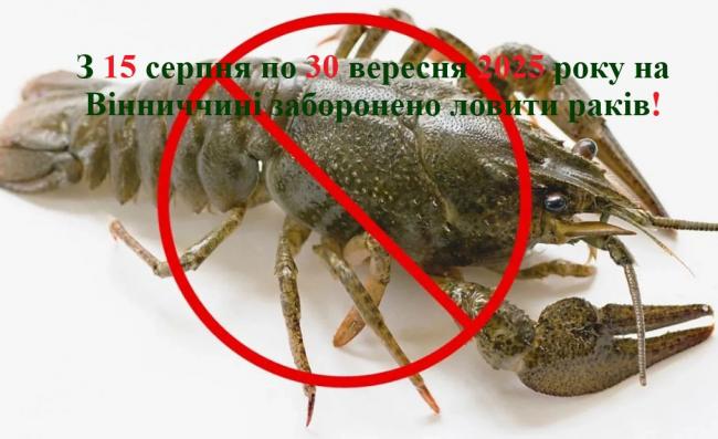 Новини Вінниці - фото з Рибалка з Хмільницького району наловив раків на 93 тисячі. Коли стартує заборона?