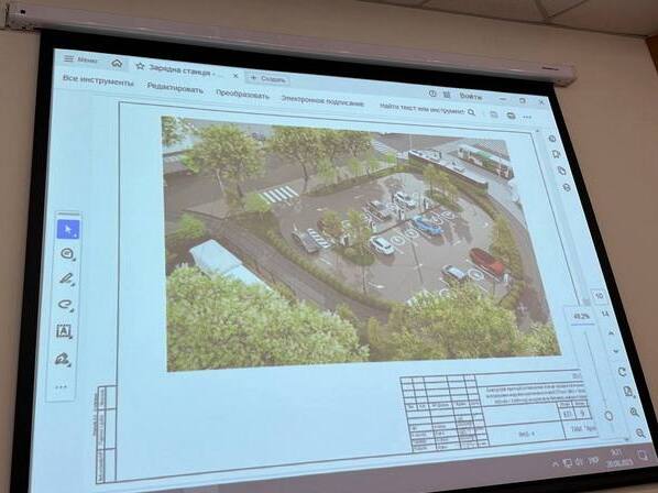 Новини Житомира - фото з У центрі міста на майдані Перемоги хочуть встановити зарядки для електромобілів