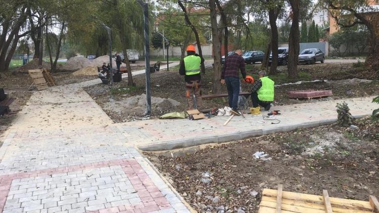 Новини Вінниці - фото з Сквер на Гонти заріс бур’янами. Що тут планували і хто за це відповідає?