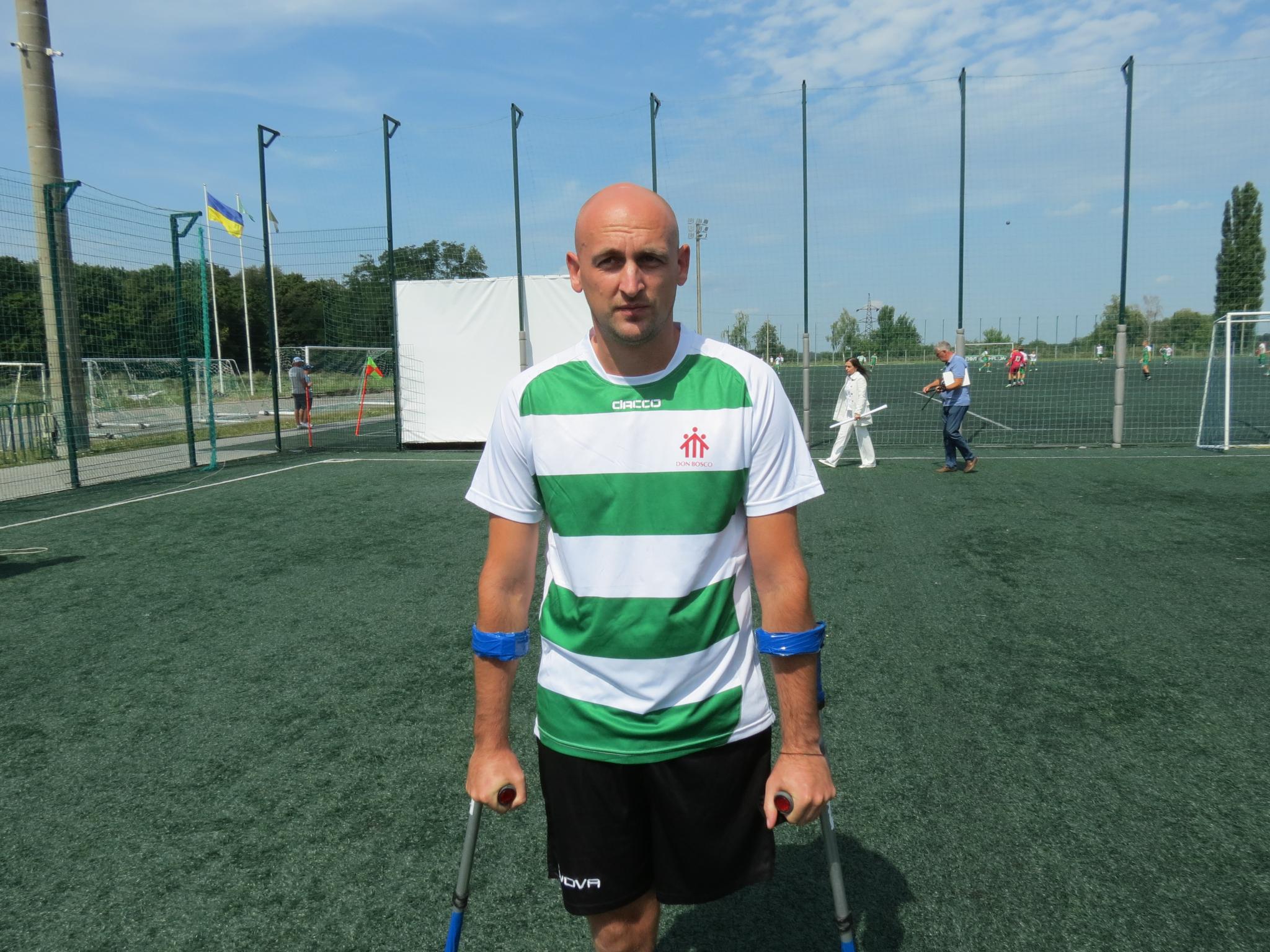 Новини Вінниці - фото з У Вінниці до Дня Незалежності України влаштували матч з ампфутболу