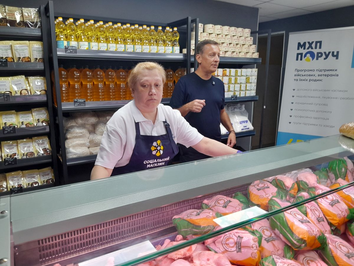 Новини Вінниці - фото з Сергій Кудлаєнко: «У Вінниці запрацював соціальний магазин МХП, який дає людям упевненість»