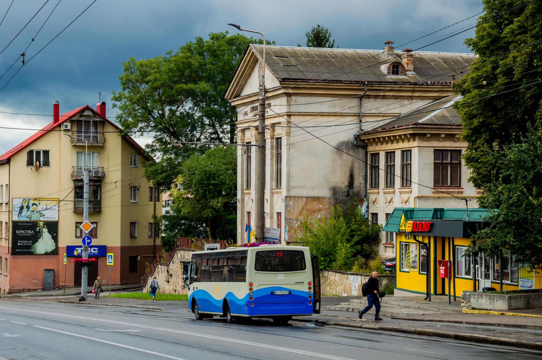 Новини Тернополя - фото з Четвертий автобус з міським брендуванням помітили в Тернополі. На якому маршруті