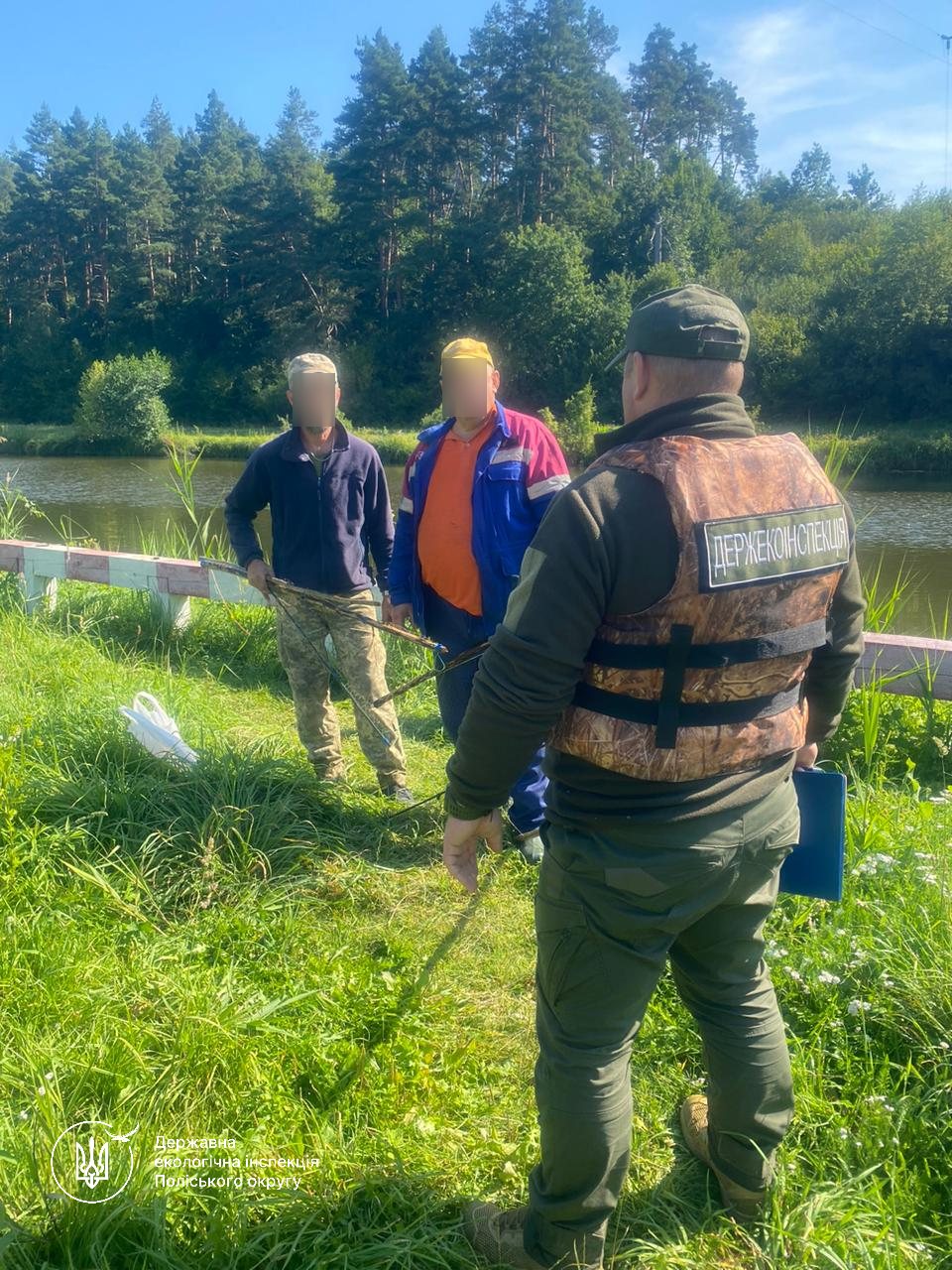 Новини Житомира - фото з На річці Случ зафіксовано чергове порушення правил рибальства