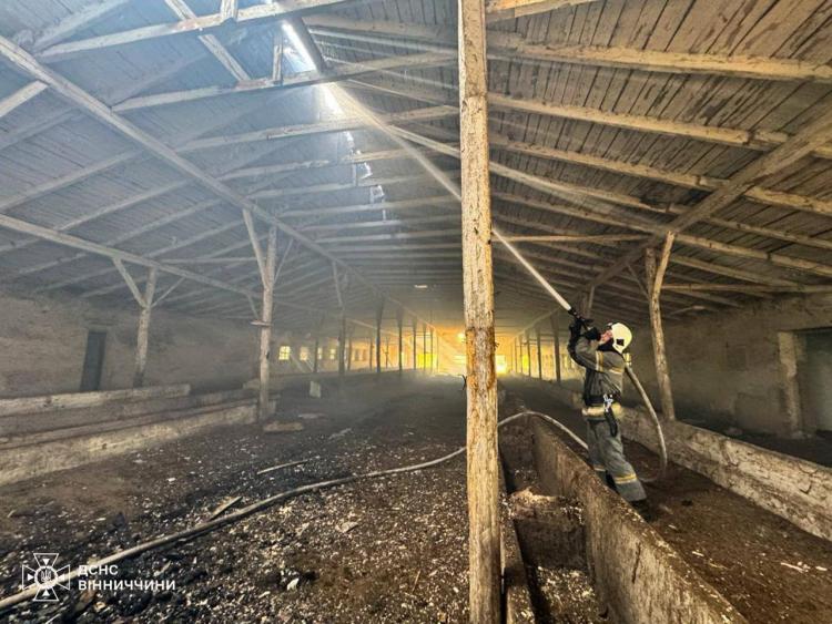 Новини Вінниці - фото з Пожежі в області знищили ферму, будинки та 13 гектарів землі