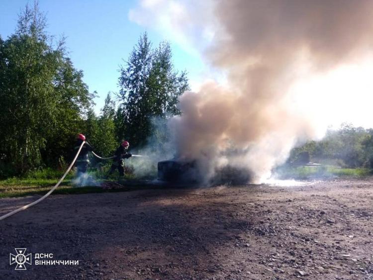 Новини Вінниці - фото з Пожежі в області знищили ферму, будинки та 13 гектарів землі