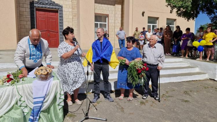 Новини Вінниці - фото з Джуринська громада зустріла Антона Чорного, який провів у полоні 19 місяців