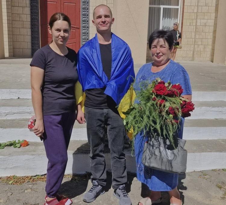 Новини Вінниці - фото з Джуринська громада зустріла Антона Чорного, який провів у полоні 19 місяців