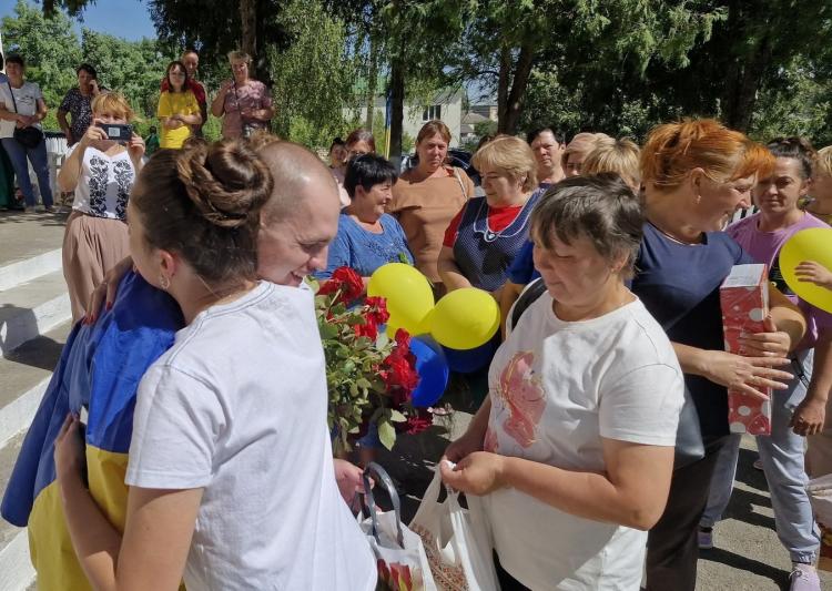 Новини Вінниці - фото з Джуринська громада зустріла Антона Чорного, який провів у полоні 19 місяців