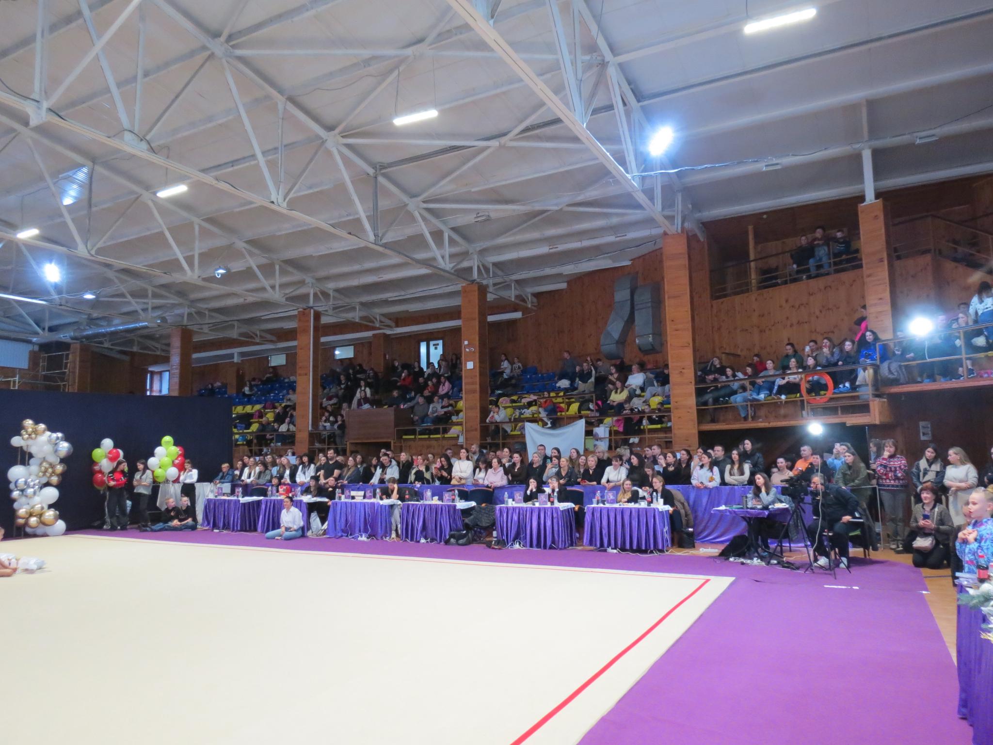 Новини Вінниці - фото з На Virtuoz Christmas Cup переможених не було. Вінниця зібрала на турнір 650 гімнасток