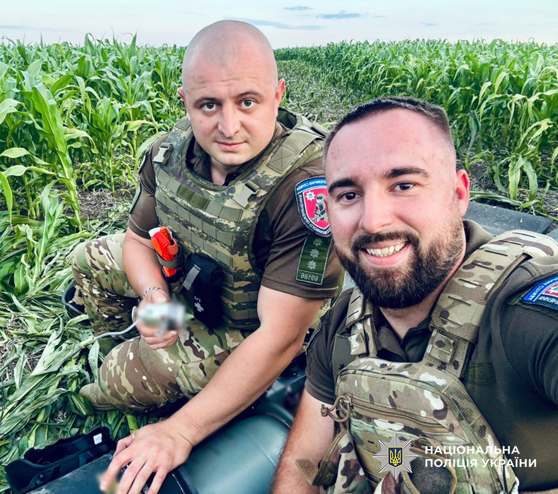 Новини Житомира - фото з Вибухотехніки поліції Житомирщини продовжують знищення ворожих боєприпасів після кожного масованого обстрілу