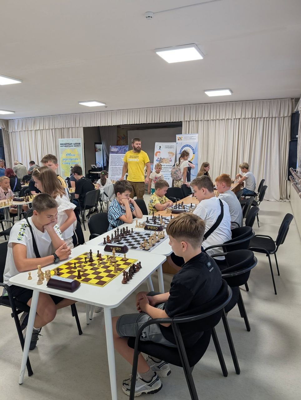Новини Житомира - фото з Відкритий Чемпіонат Житомира з шахів зібрав 64 учасники