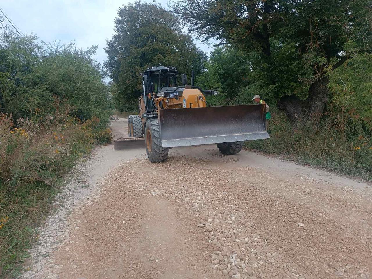 Новини Тернополя - фото з Ремонтують дорогу в Тернопільському районі