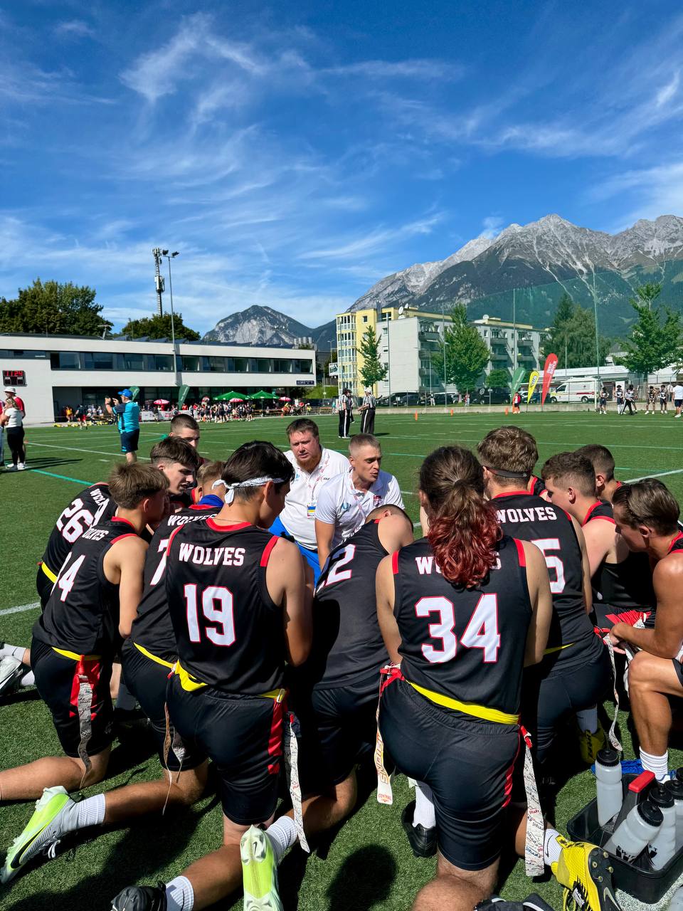 Новини Вінниці - фото з «Вінницькі вовки» представили Україну на юнацькому чемпіонаті Європи з флаг-футболу