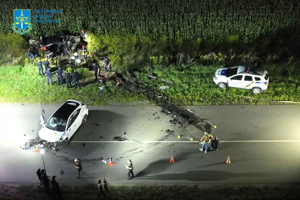 Новини Хмельницького - фото з ДТП із 5 загиблими на Хмельниччині: суд скасував заставу для водійки