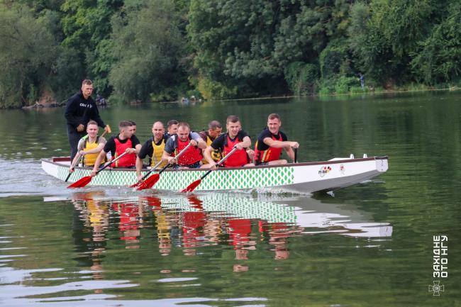Новини Вінниці - фото з У Вінниці відбулися змагання гвардійців на човнах «Дракон»
