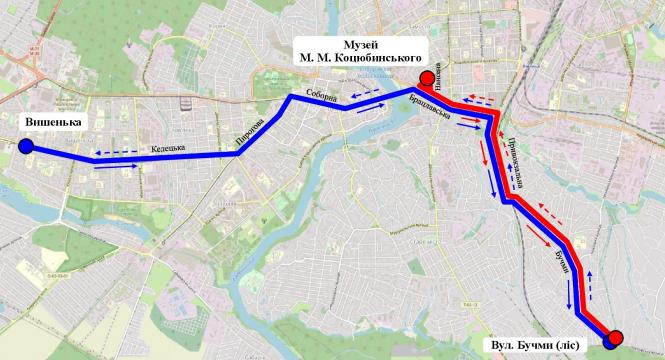 Новини Вінниці - фото з Змінили рух чотирьох автобусних маршрутів: як тепер їздитимуть №19, №21, №22 та №24