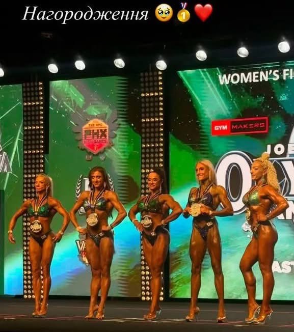 Новини Вінниці - фото з Ще одне золото в скарбницю: вінничанка здобула перемогу на Olympia Amateur з бодібілдингу