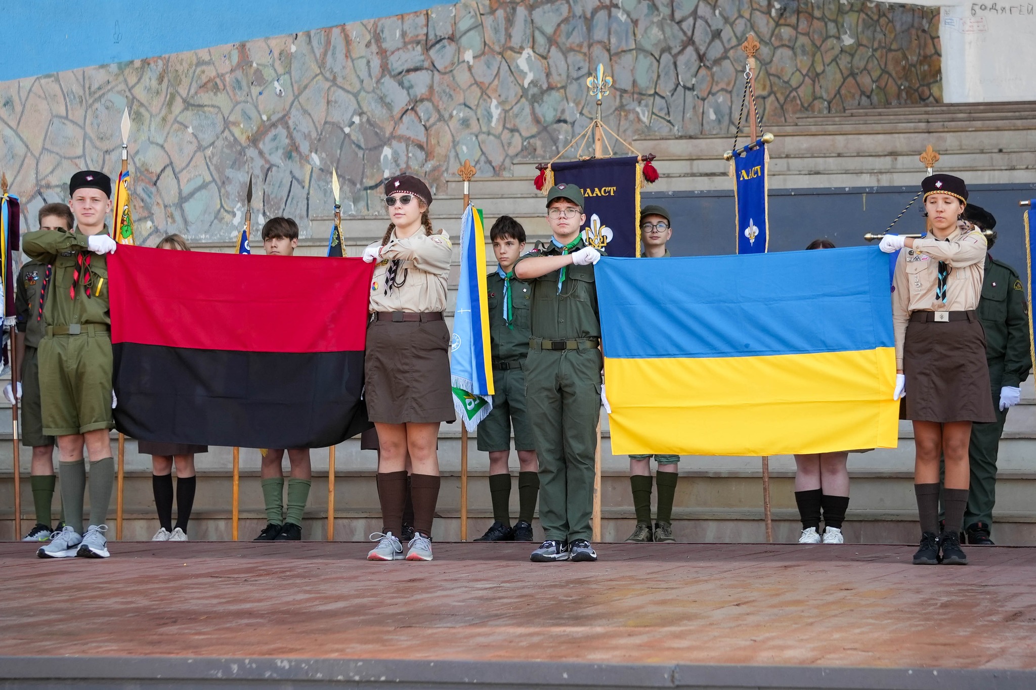 Новини Тернополя - фото з На Тернопільщині відкрили новий пластовий рік