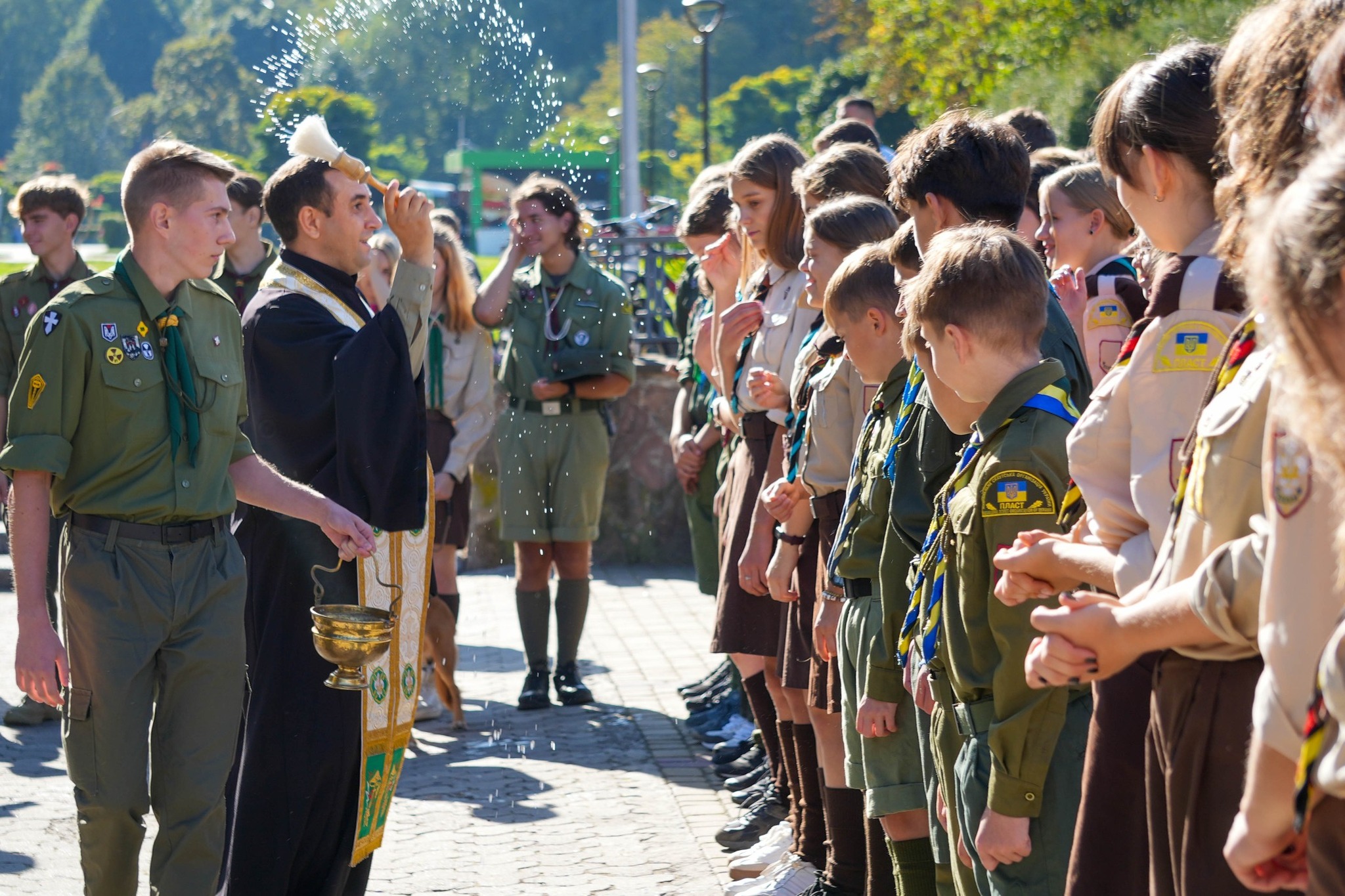 Новини Тернополя - фото з На Тернопільщині відкрили новий пластовий рік