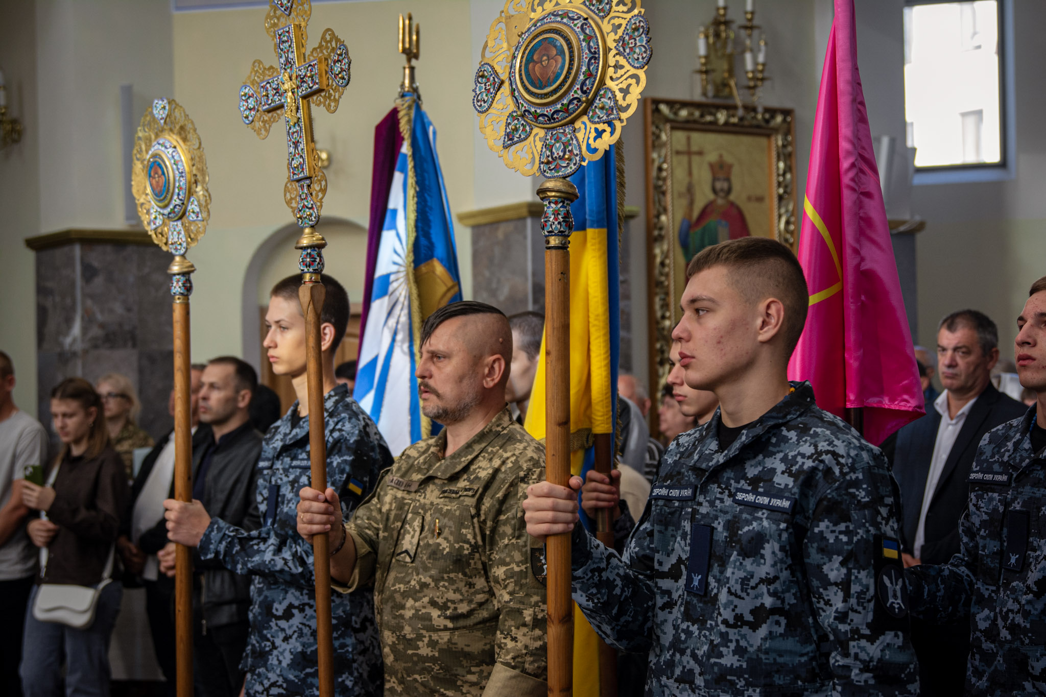 Військові зі всієї країни з'їхались на прощу до Зарваниці