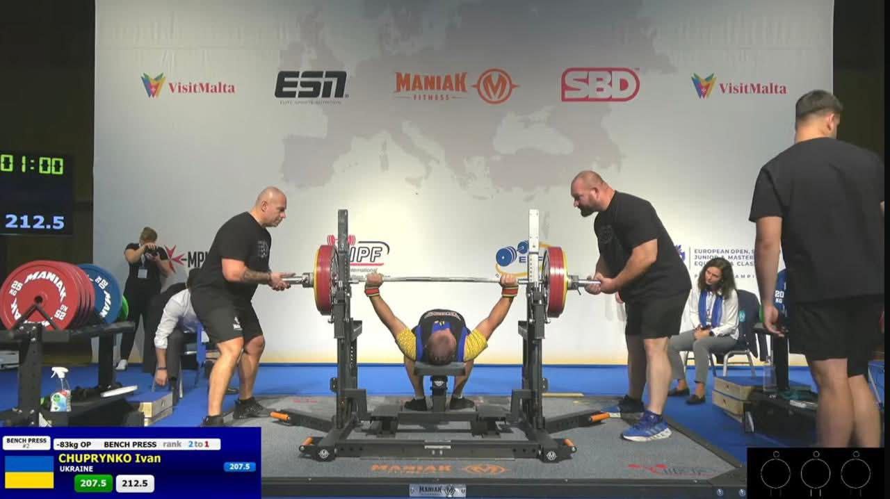 Новини Вінниці - фото з Вінницький пауерліфтер Іван Чупринко став чемпіоном Європи