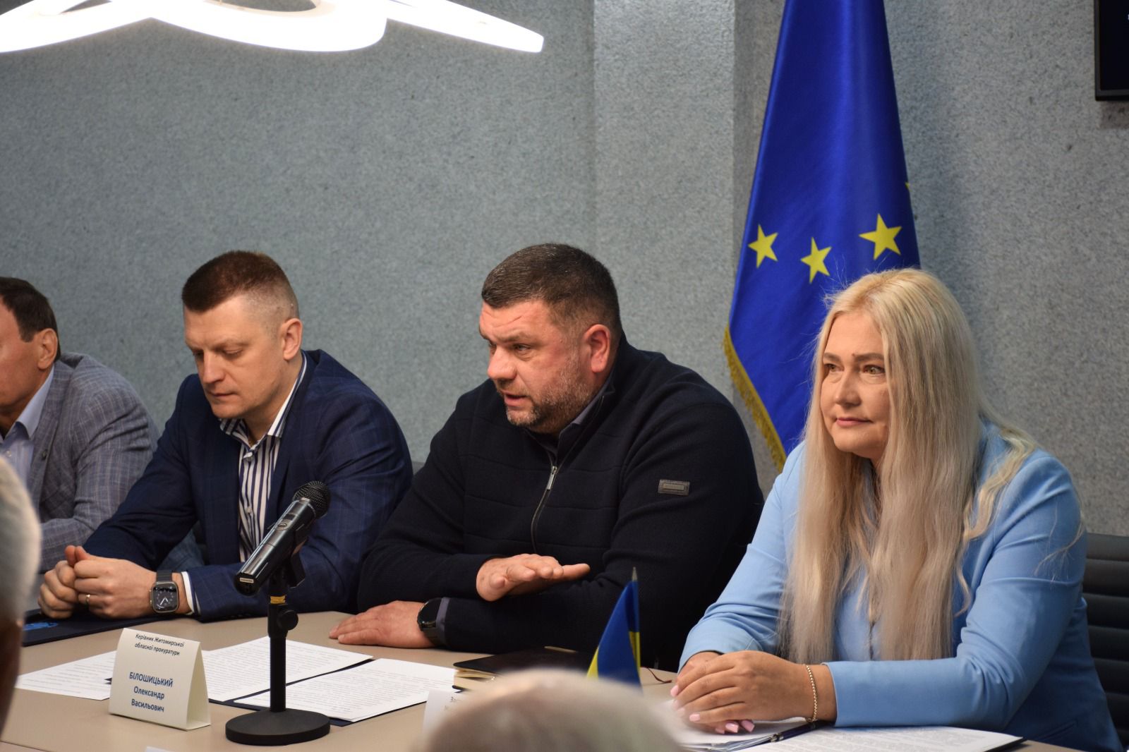 Новини Житомира - фото з Керівник Житомирської обласної прокуратури Олександр Білошицький провів зустріч із представниками бізнесу