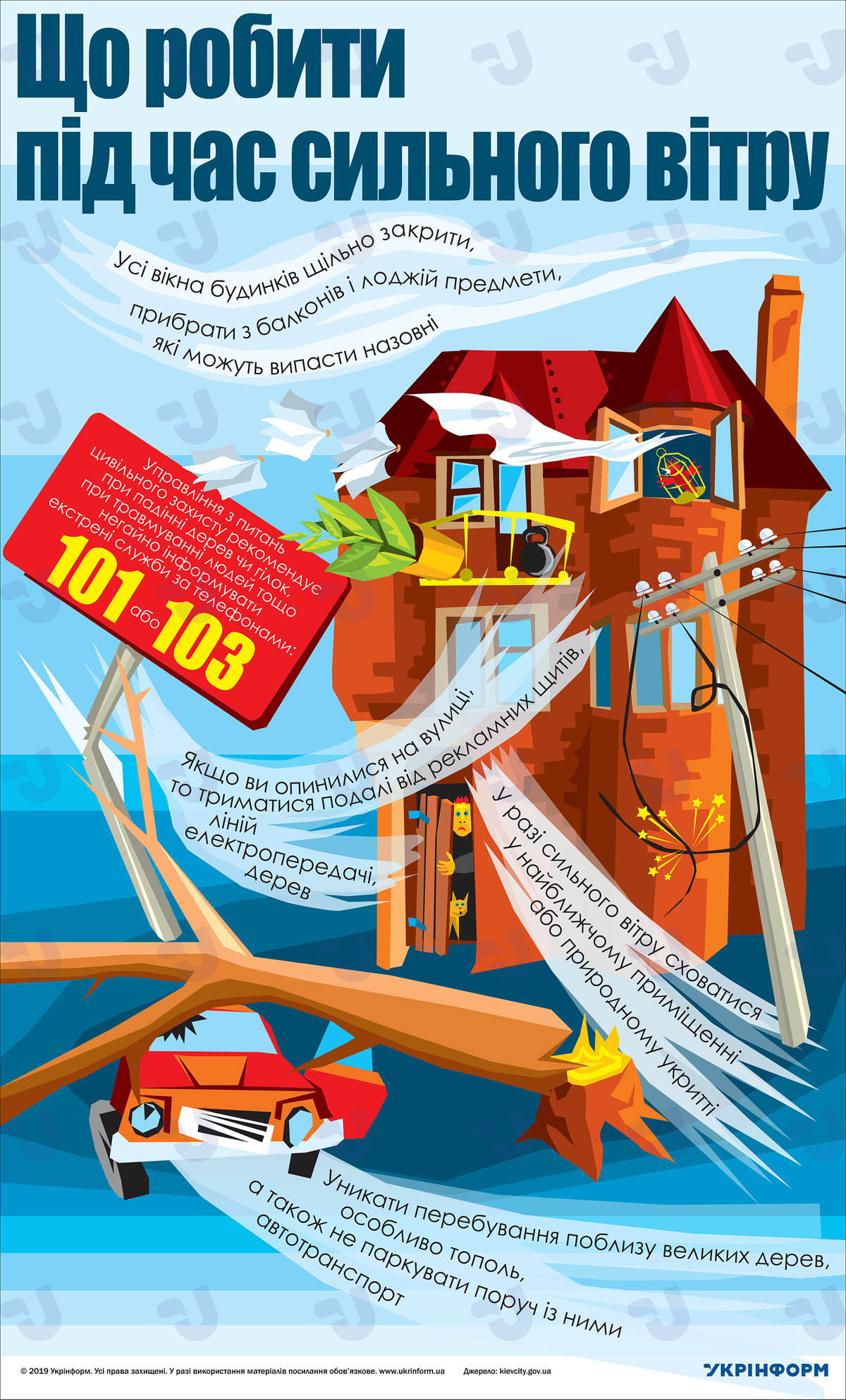 Новини Тернополя - фото з На Тернопільщині оголосили штормове попередження через посилення вітру