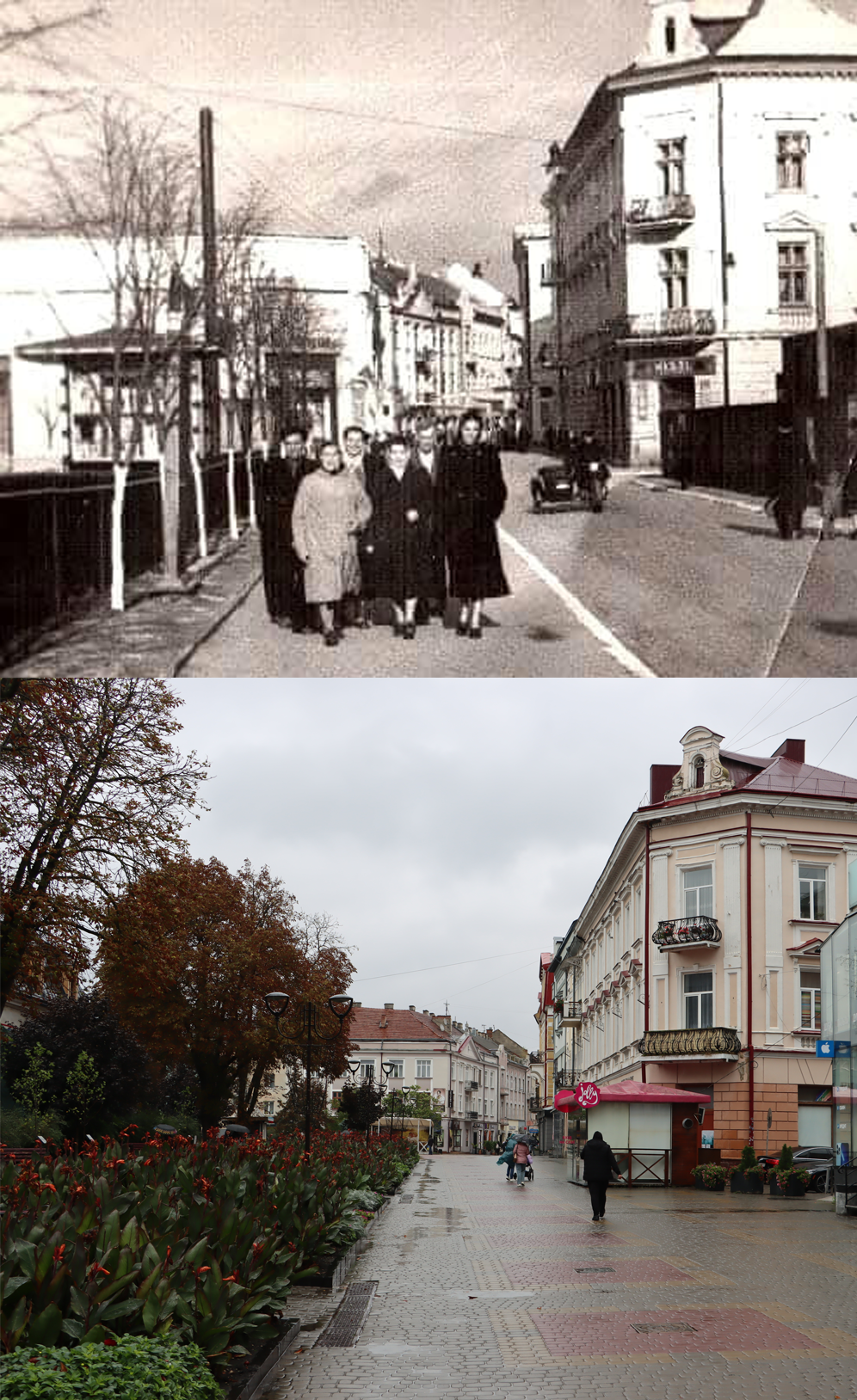 Новини Тернополя - фото з Як змінювалась вулиця Сагайдачного: відтворили фото з одного ракурсу